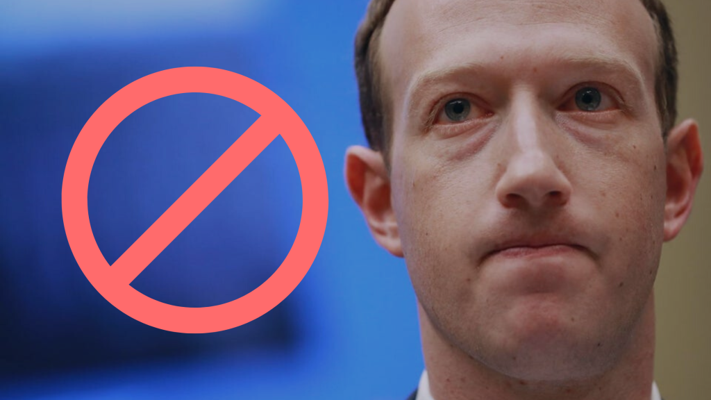 mark zuckerberg banned from ads
