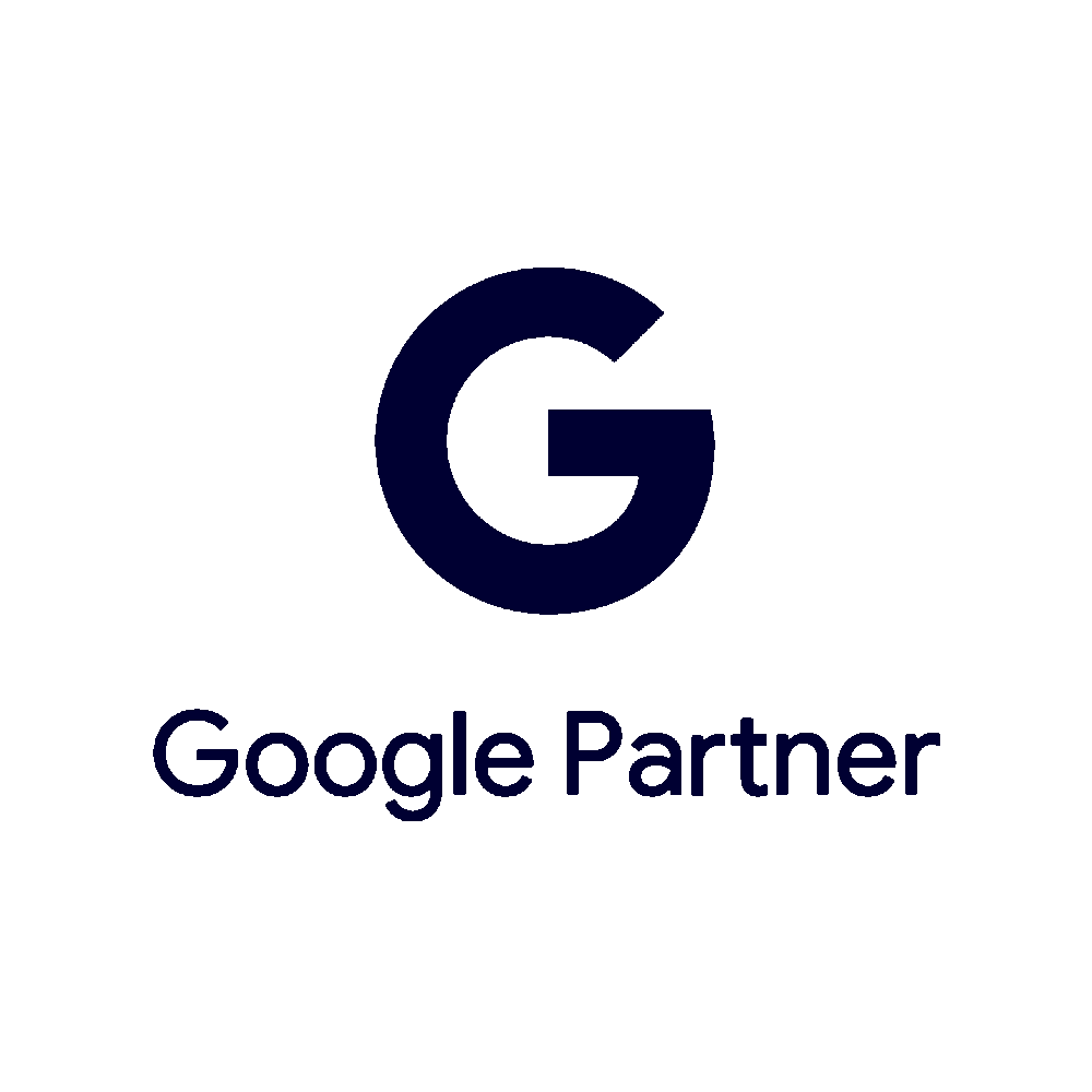 Google Partner logo Navy