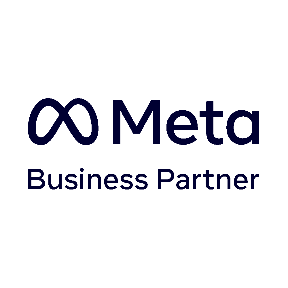 Meta Business Partner Navy Logo