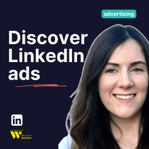 Linkedin ads with Donna barton for Lunch and Learn Digital 24