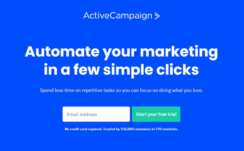 active campaign google ads landing page
